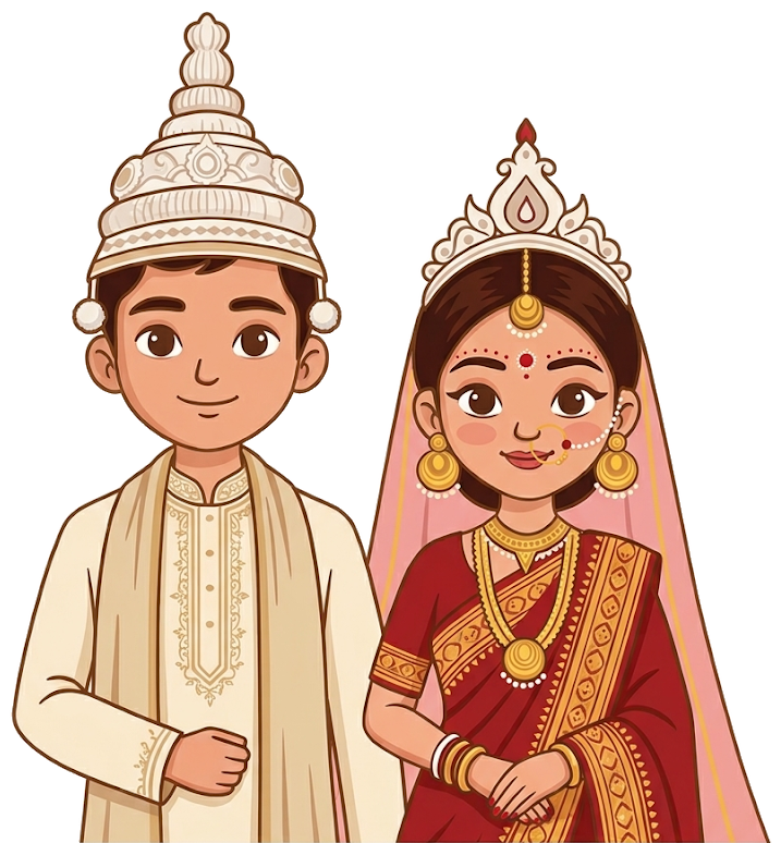 Illustration of Arpita Samanta and Brambhajyoti Das